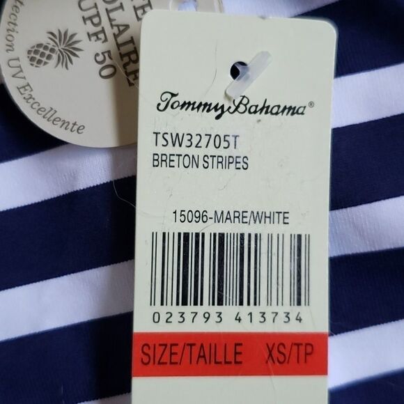Tommy Bahama Brenton Stripes Tankini, size XS - Picture 4 of 6